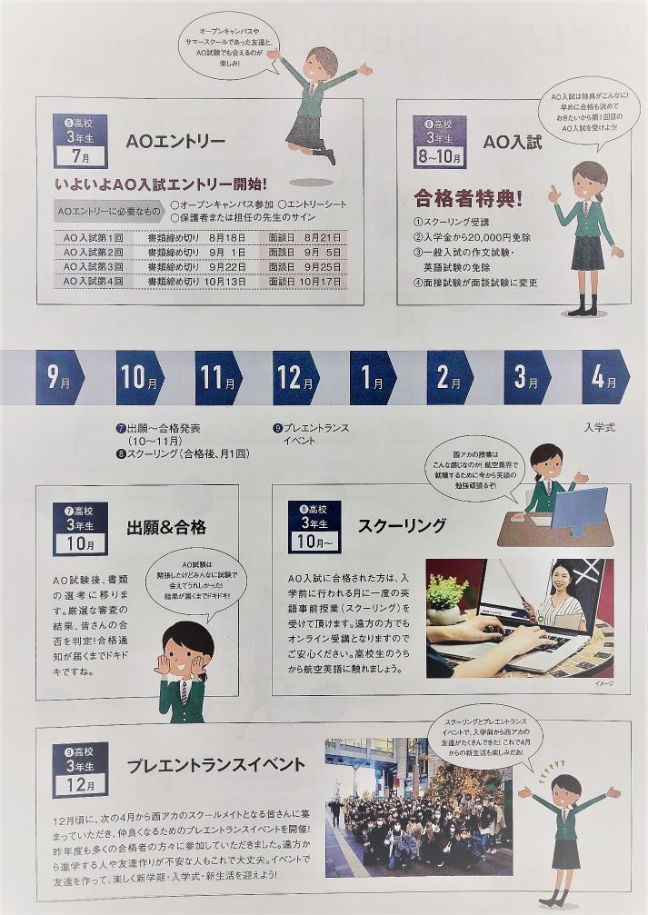 英語事前授業 スクーリング授業 とは 新しいブログページ 西日本アカデミー航空専門学校