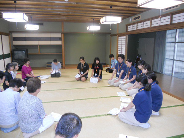研修後の参加者交流会