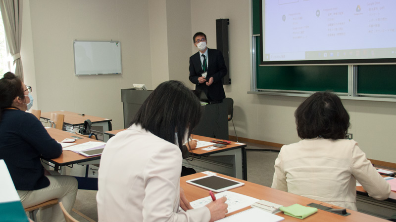 オンライン講義の見学 ブログ 医療福祉専門学校 緑生館