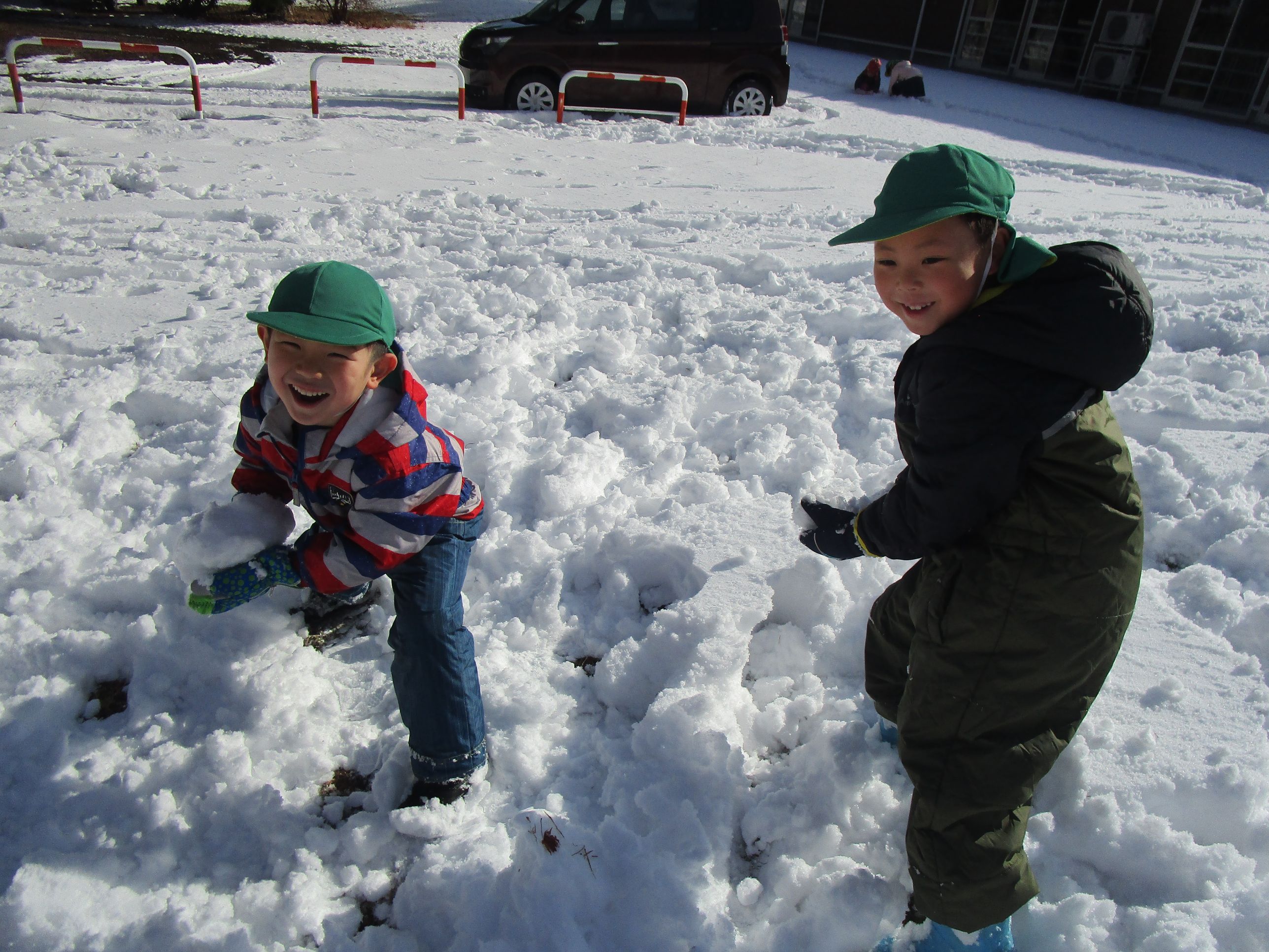 雪遊び ４歳児 久慈幼稚園 News