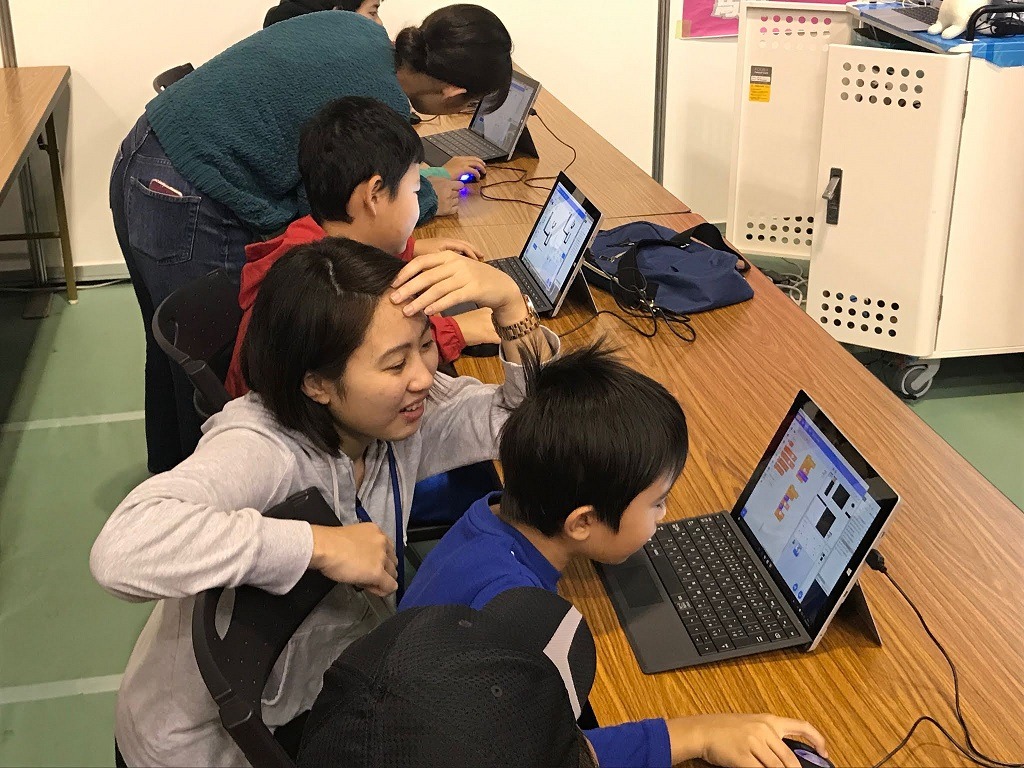 IT津梁まつり_沖縄女子短期大学_産学連携推進室_与那原町教育委員会_比嘉勇太