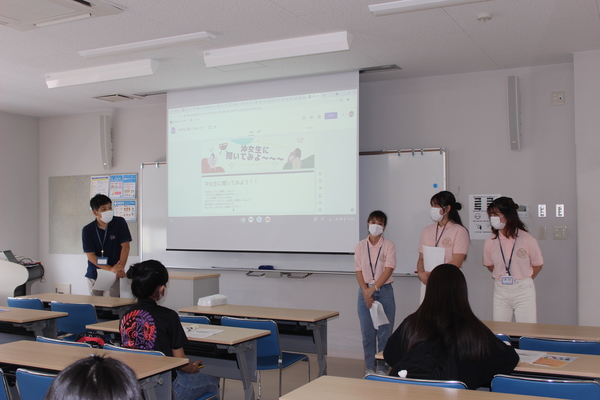 その場で在学生に何でも聞けるところがオーキャンの魅力ですよね