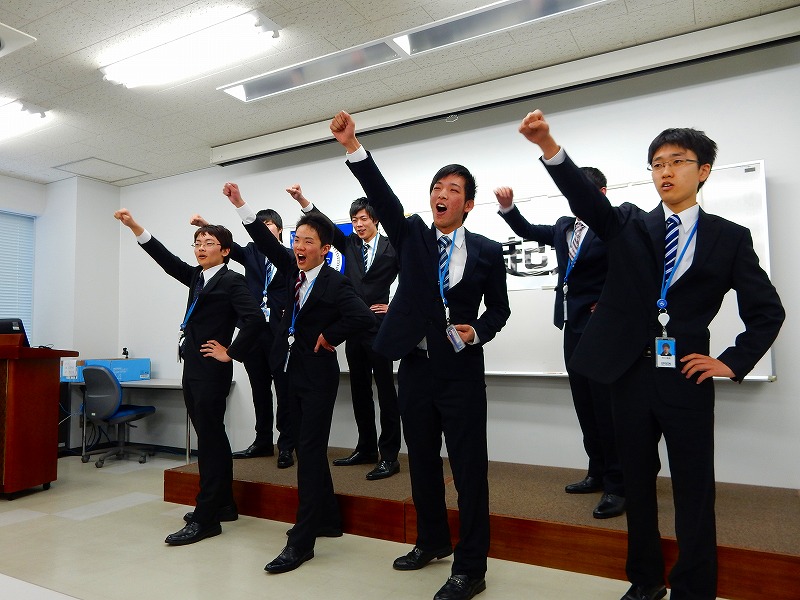 就職決起大会 掛け合いコール