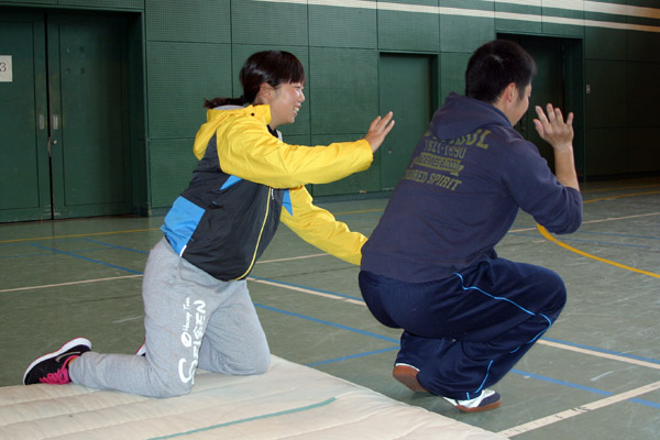幼児体育指導者検定のワークショップ