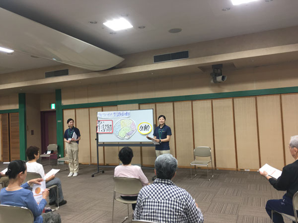 認知症予防の講義