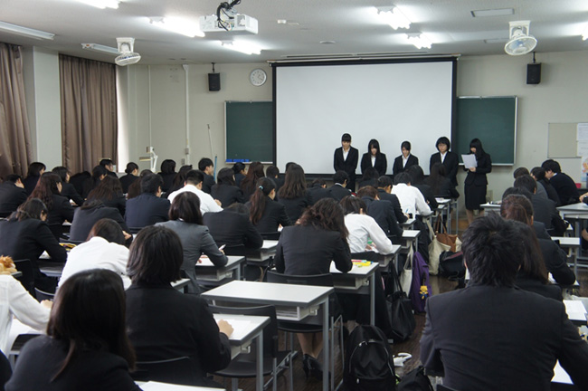 9月16日 実習のまとめ・報告会の様子