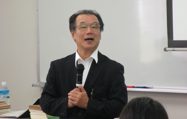 退官された野本名誉教授