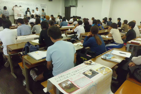 実習先の団体の方もお越し頂きました